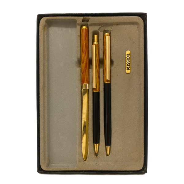 When Fashion Brands Ruled the Desk: The Story of the Missoni Vintage Writing Set