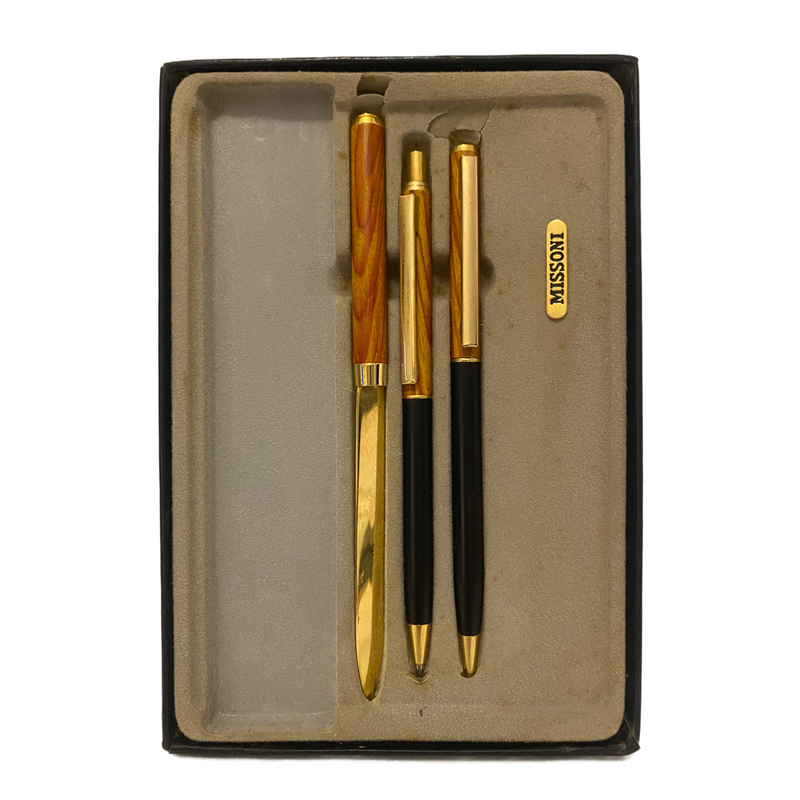 When Fashion Brands Ruled the Desk: The Story of the Missoni Vintage Writing Set