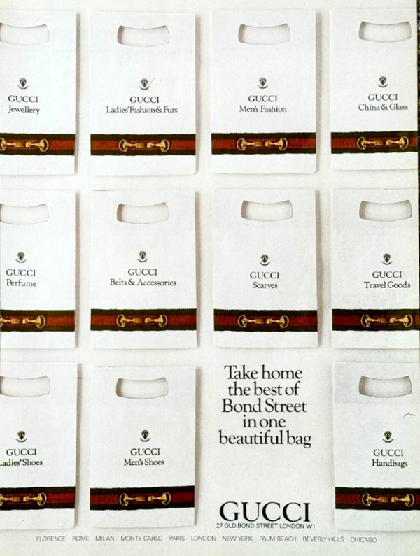 Gucci Vintage Fashion Rare Facts