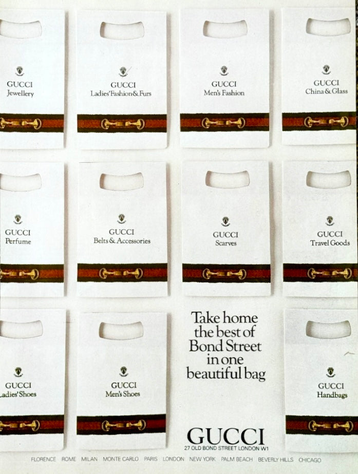 Gucci Vintage Fashion Rare Facts