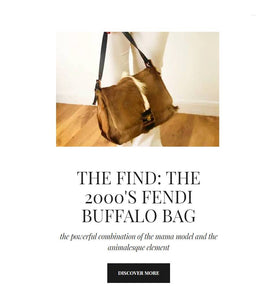 RARE FINDS FROM FENDI: the 2000s Buffalo Head Mama Bag - STYLE - CHNGR