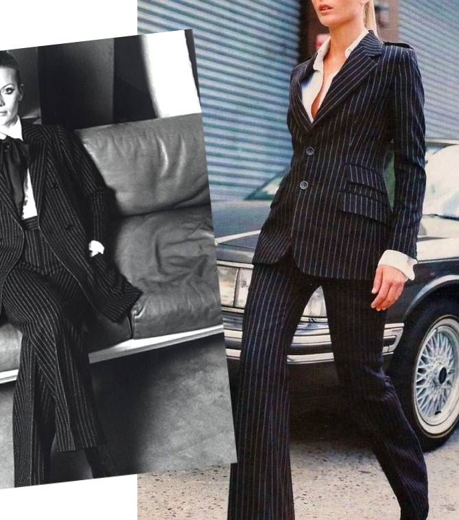 The Power of the Pinstripe: A Century of Linear Luxury (1920s–2000s)