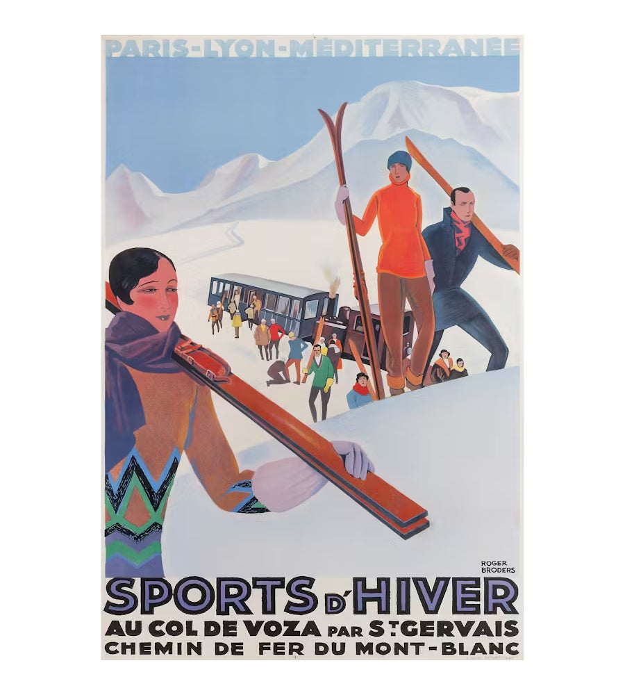 The Art of the Alps: A History of Winter Sports Posters