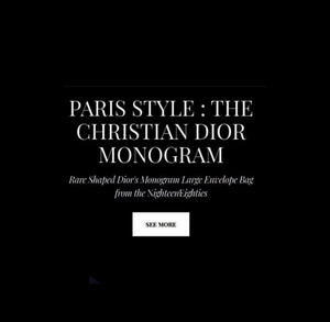 From Paris to Your Closet: The Iconic Dior Brown Monogram Bag - STYLE - CHNGR