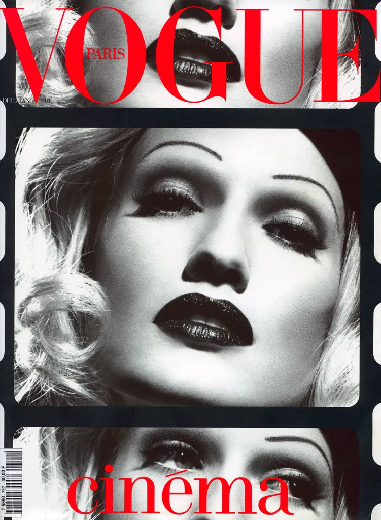 Vogue Paris N°752 The legendary Cinéma issue — December 1994 / January 1995