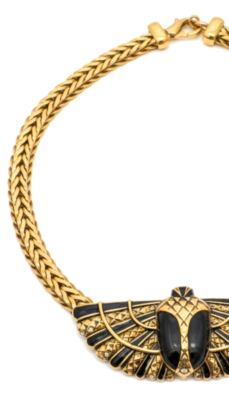 The Ornament of Power: Roberto Cavalli Scarab 1990s Jewelry