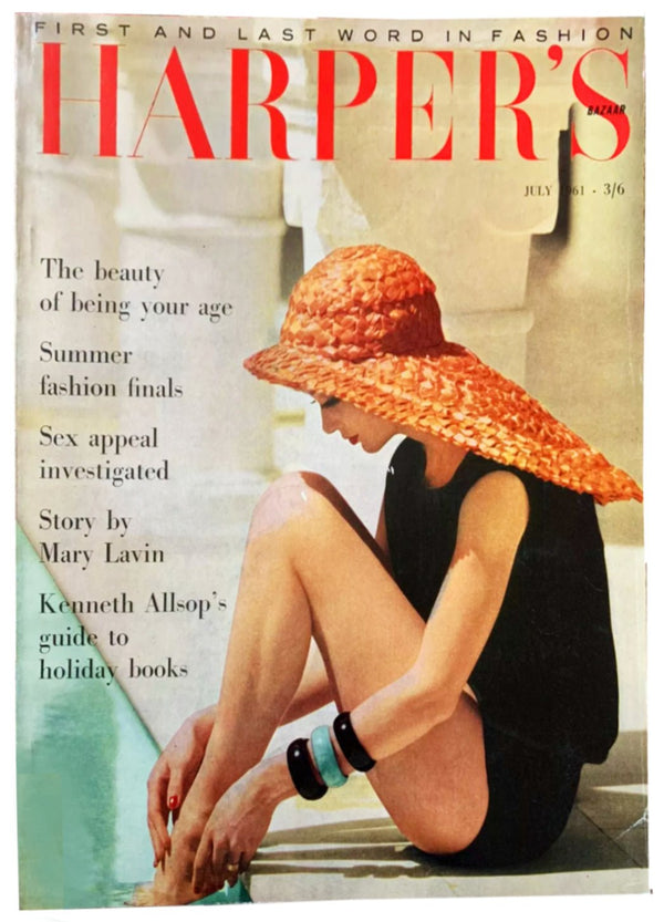 1961 Harper's Bazaar Magazine - STYLE-CHNGR