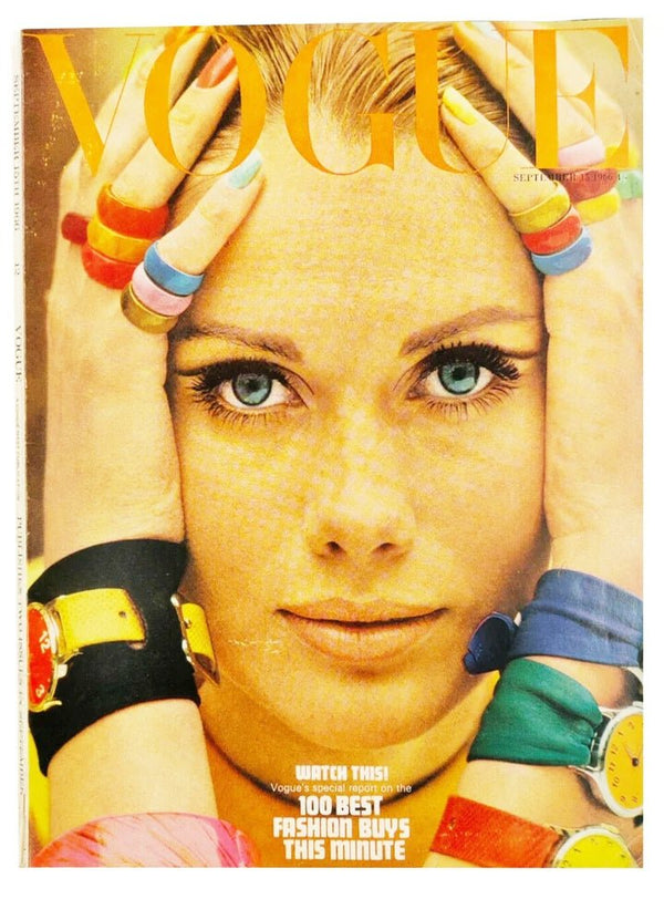 1966 VOGUE September Issue Magazine - STYLE-CHNGR