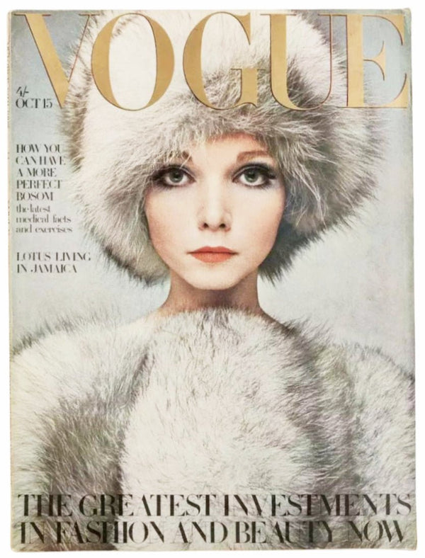 1968 Vogue Magazine Lesley Jones by Barry Lategan - STYLE-CHNGR