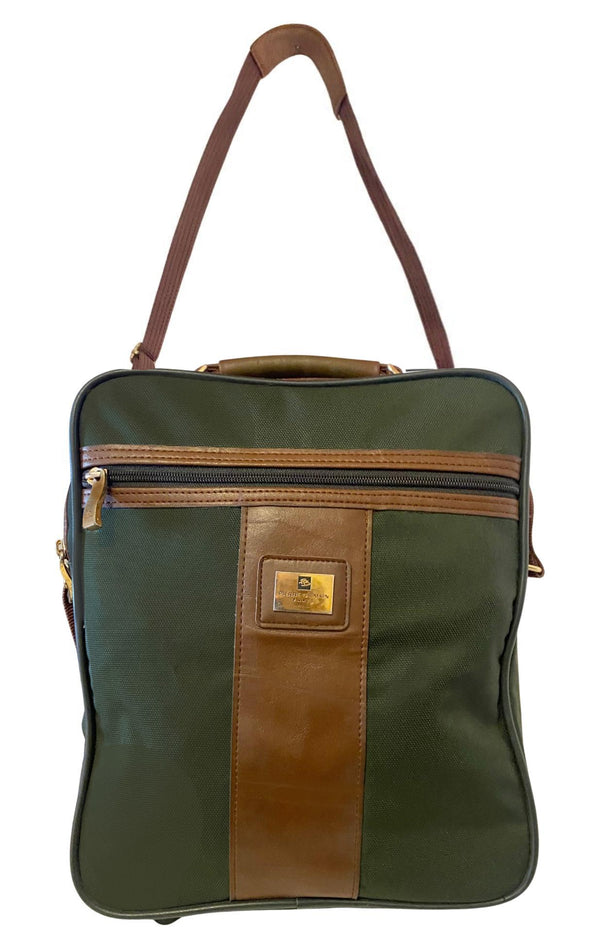 1970s Pierre Balmain Cabin Travel Shoulder Bag - STYLE-CHNGR