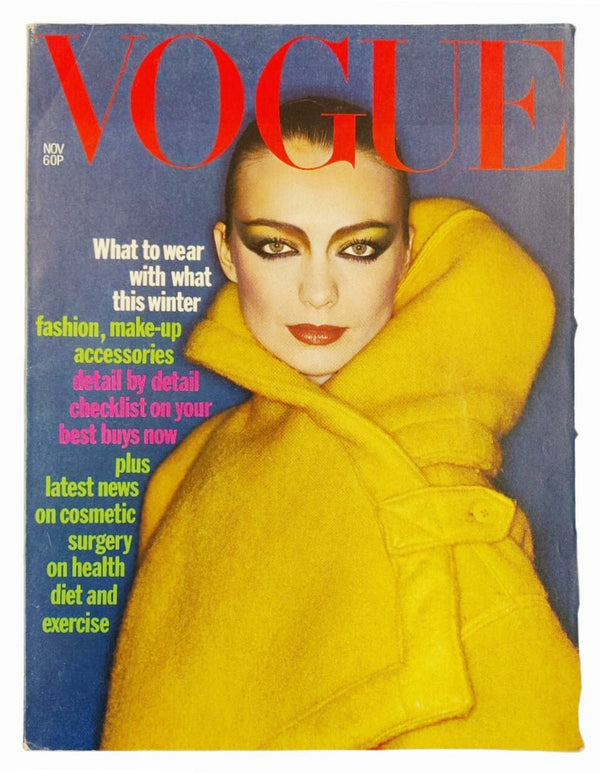 1976 Vogue Magazine - Cover by David Bailey - STYLE-CHNGR