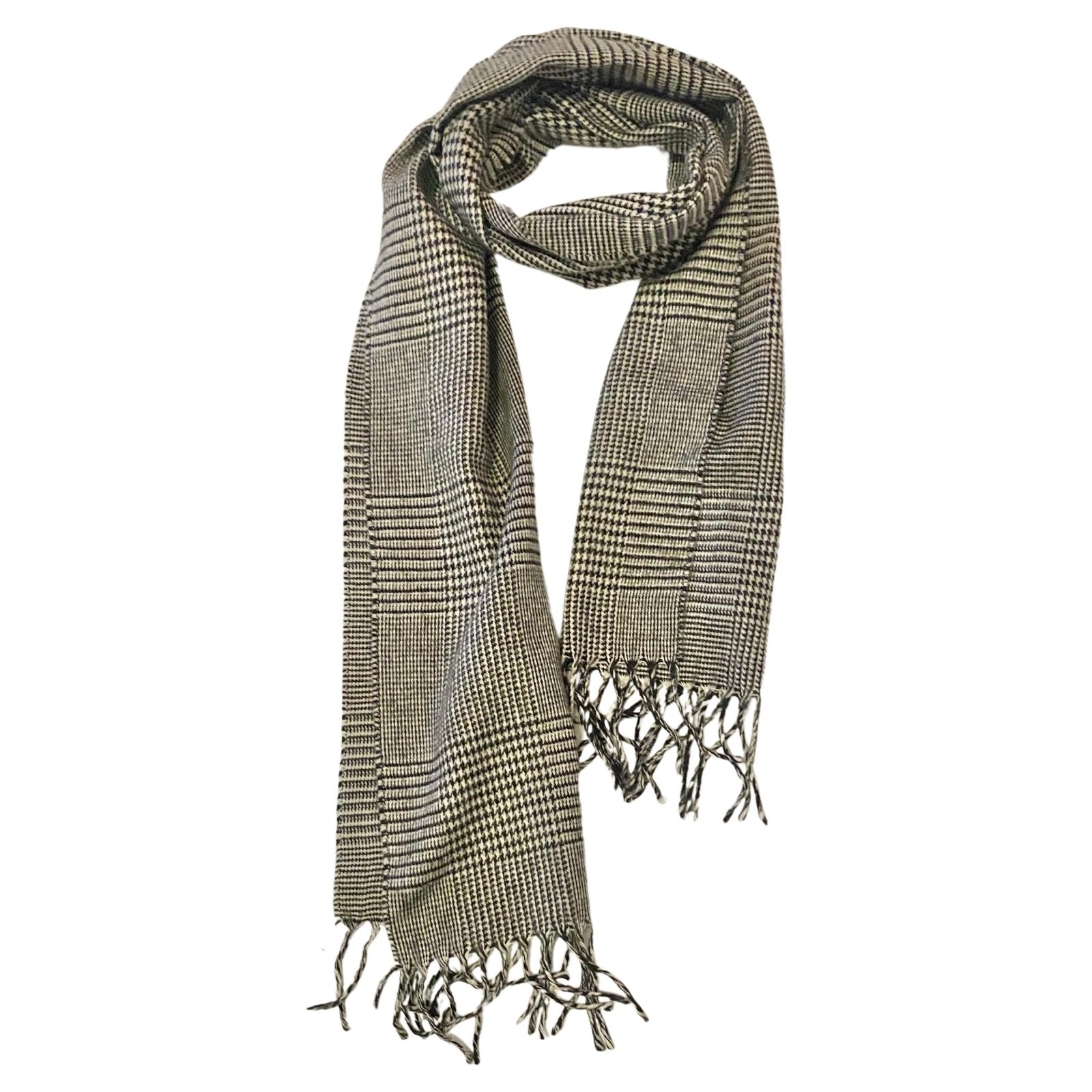 小物 Christian Dior archive Cashmere scarf CHRISTIAN DIOR Logo Cashmere Scarf Ivory – REAWAKE