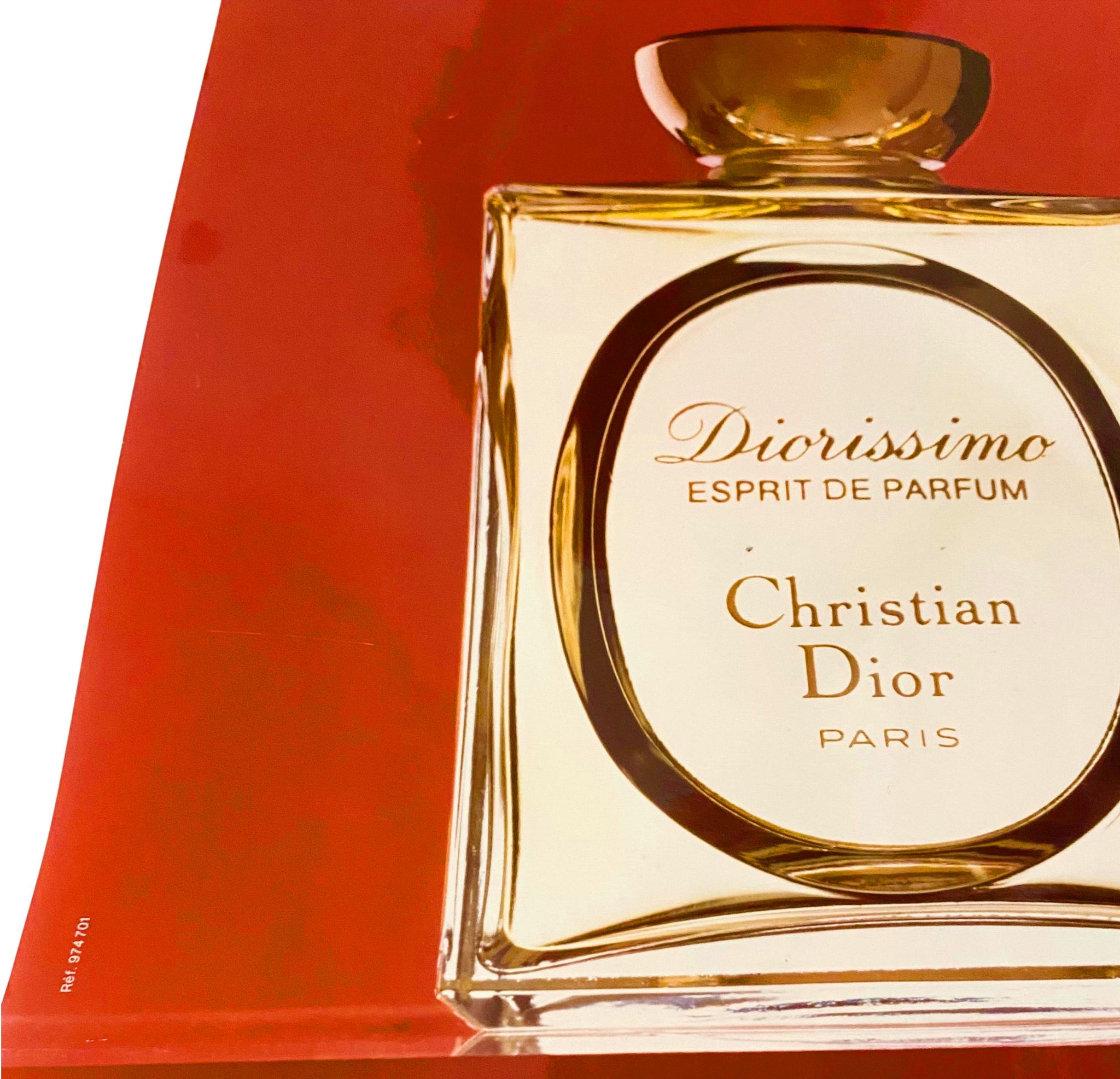 1980s Christian Dior Diorissimo Perfume Glossy Photographic Poster