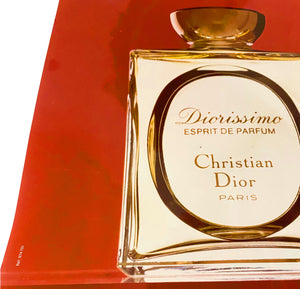 1980s Christian Dior Diorissimo Perfume Glossy Photographic Poster