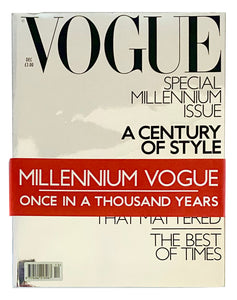 1999 Millenium Vogue Magazine - Special Silver Cover