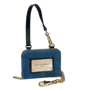 2000s DOLCE & GABBANA DENIM MINI BOX BAG - STYLE-CHNGR