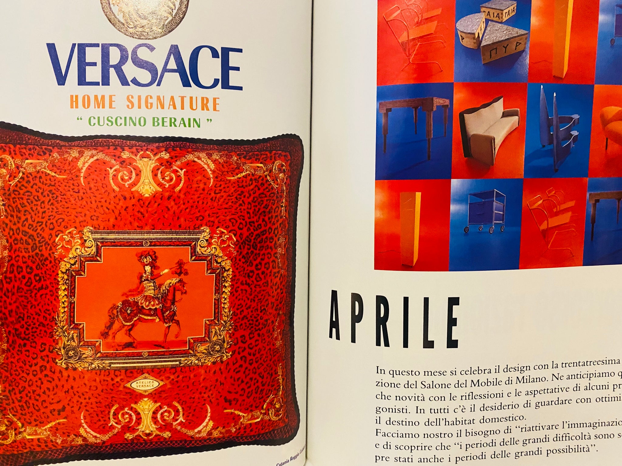 Vintage 1985 CASA VOGUE Italia Magazine Interior Design Milano New