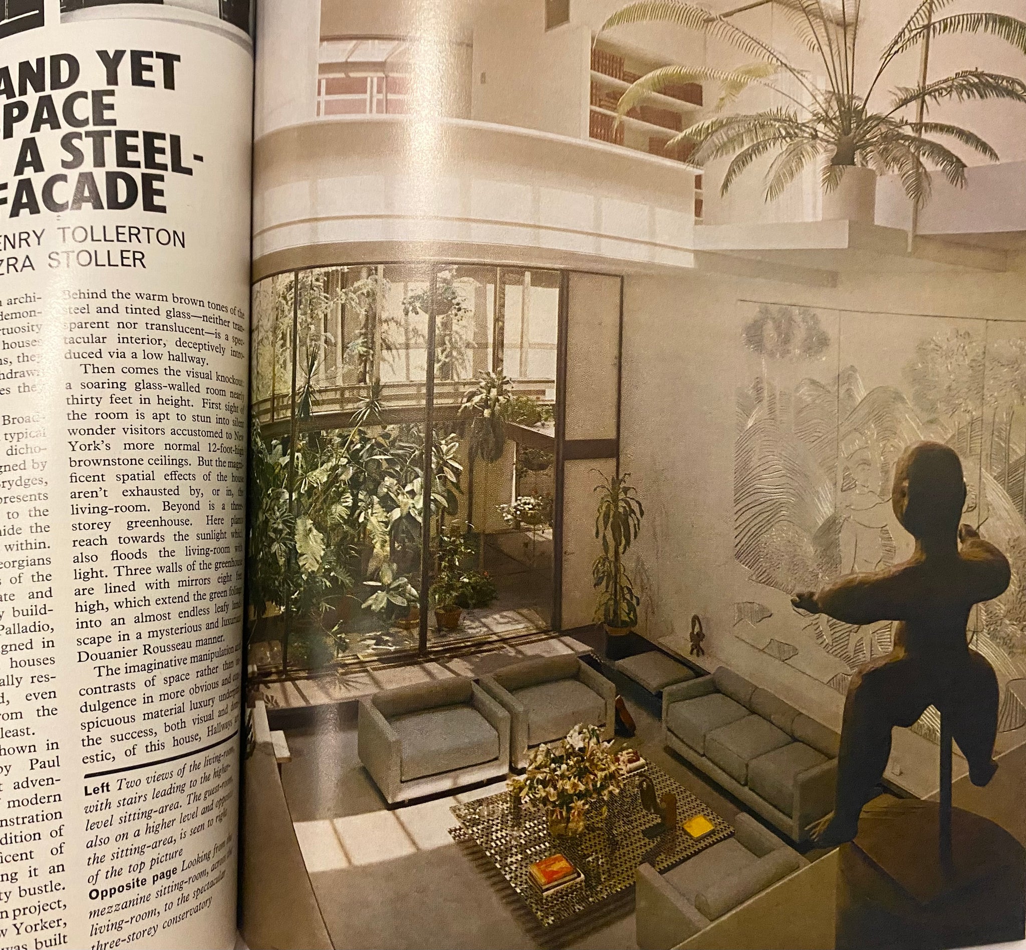 1971 House Garden Magazine The Blue Gloucester by Olive Sullivan