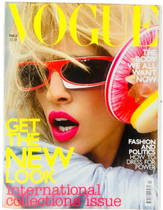 1999 Millenium Vogue Magazine - Special Silver Cover