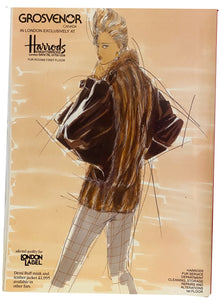 1986 HARRODS MAGAZINE CATALOGUE SPRING SUMMER