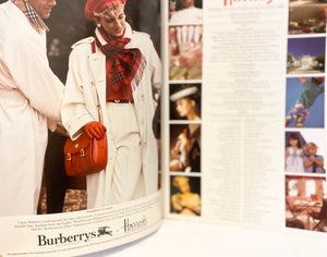 1986 HARRODS MAGAZINE CATALOGUE SPRING SUMMER