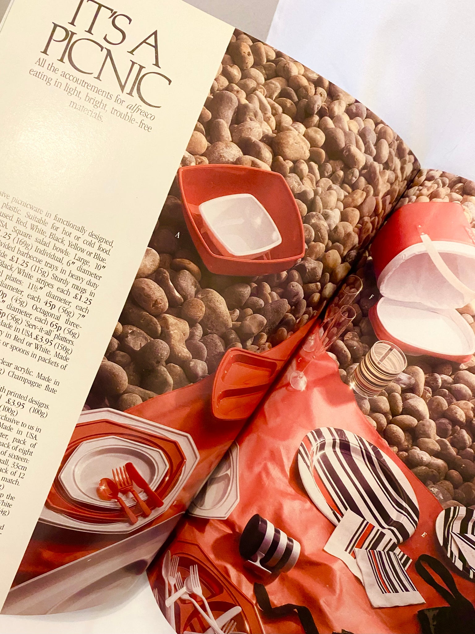 1986 HARRODS MAGAZINE CATALOGUE SPRING SUMMER