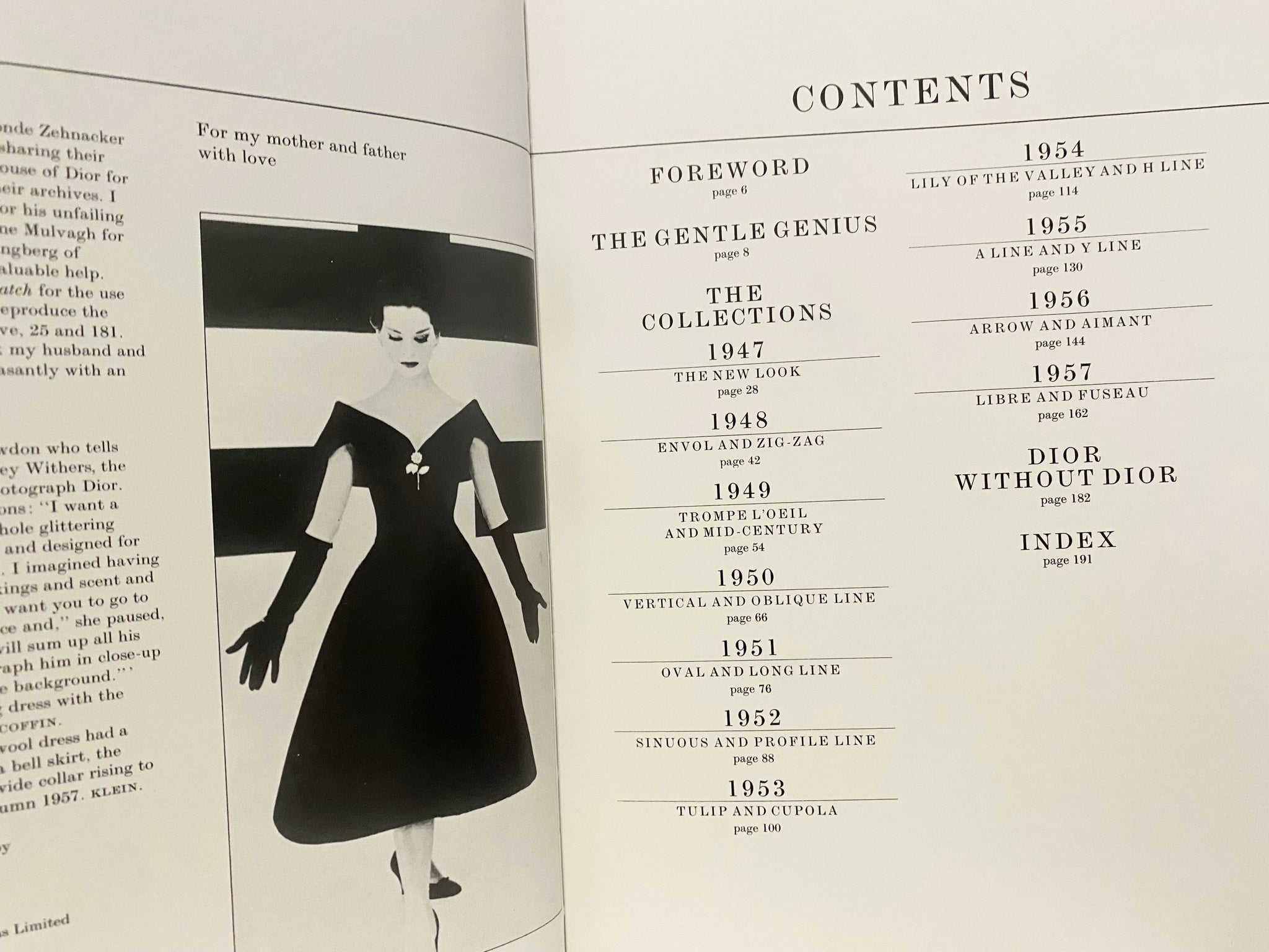 1981 Dior in Vogue Book by Brigid Keenan & Margot Fonteyn