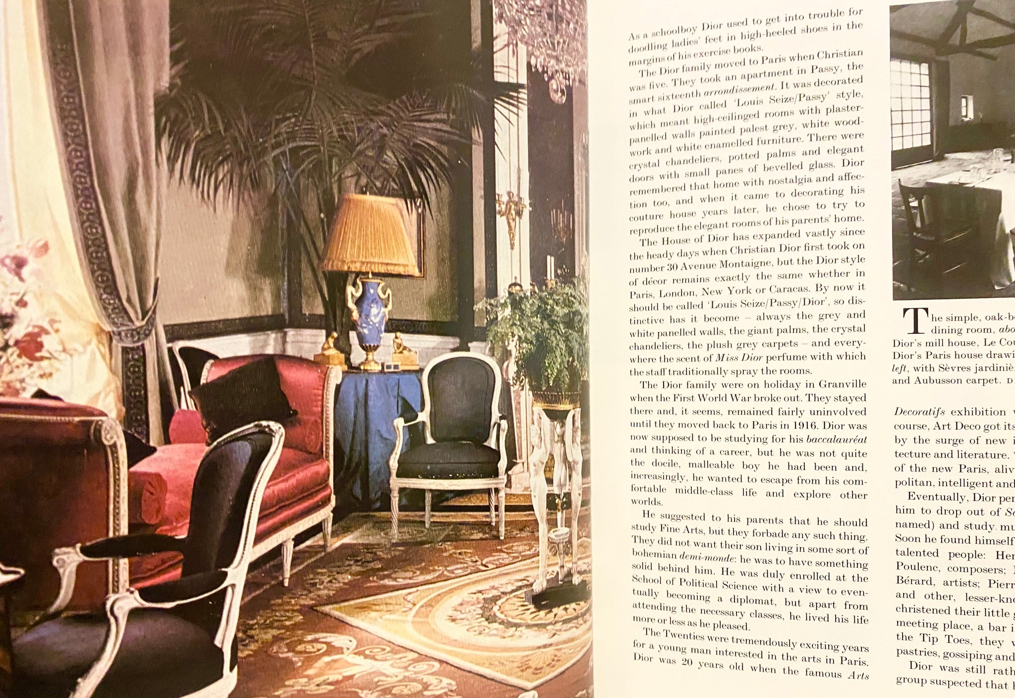 1981 Dior in Vogue Book by Brigid Keenan & Margot Fonteyn