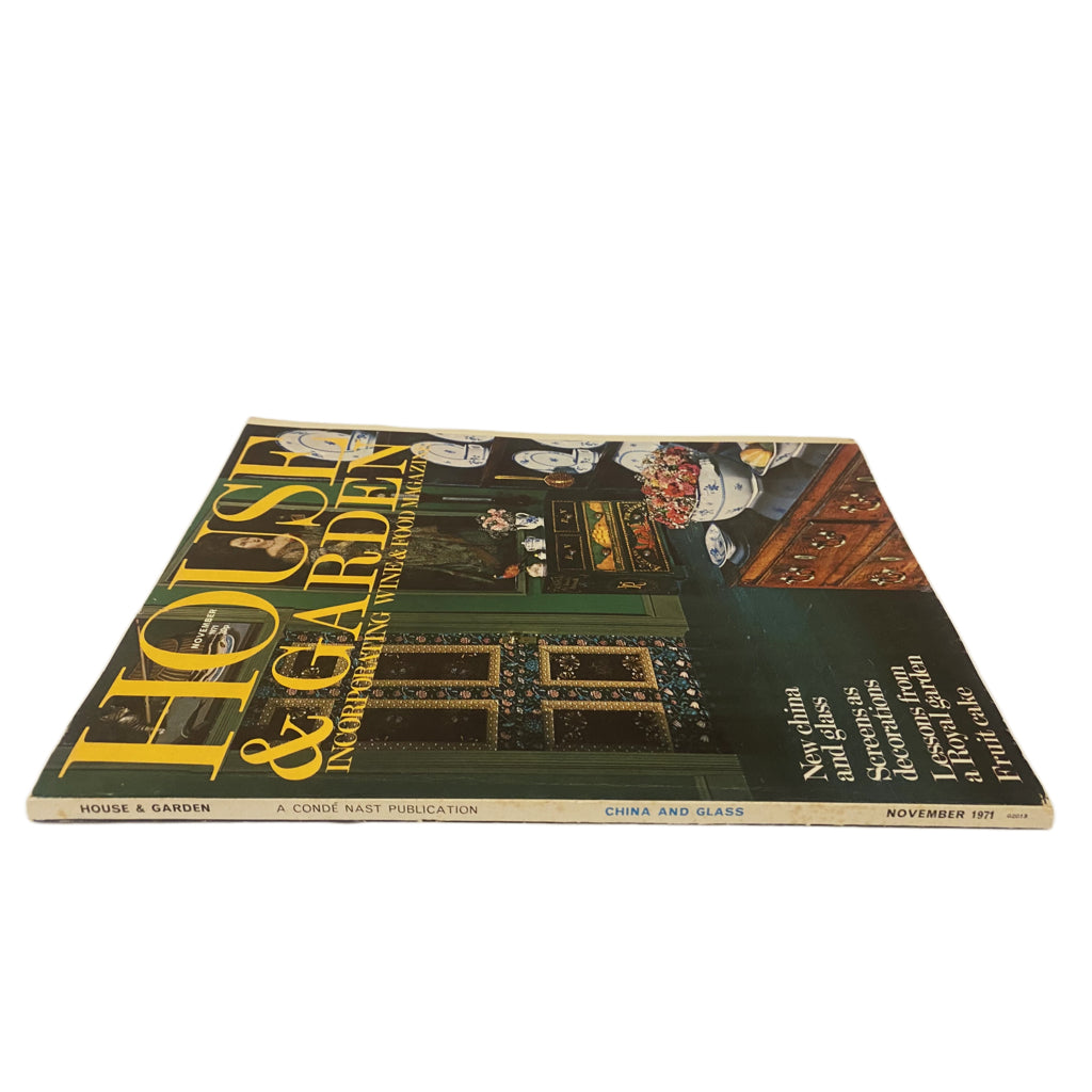 1971 House Garden Magazine The Blue Gloucester by Olive Sullivan