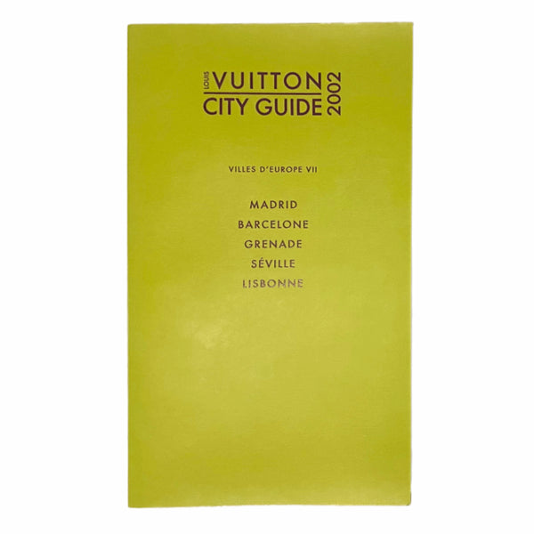 2002 Louis Vuitton City Guide French Edition Madrid Barcelona Grenada Seville Lisbon