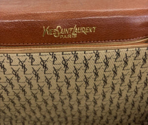 1970s Yves Saint Laurent Rive Gauche Color-Block Leather Clutch – Ballets Russes Era Boho YSL Bag