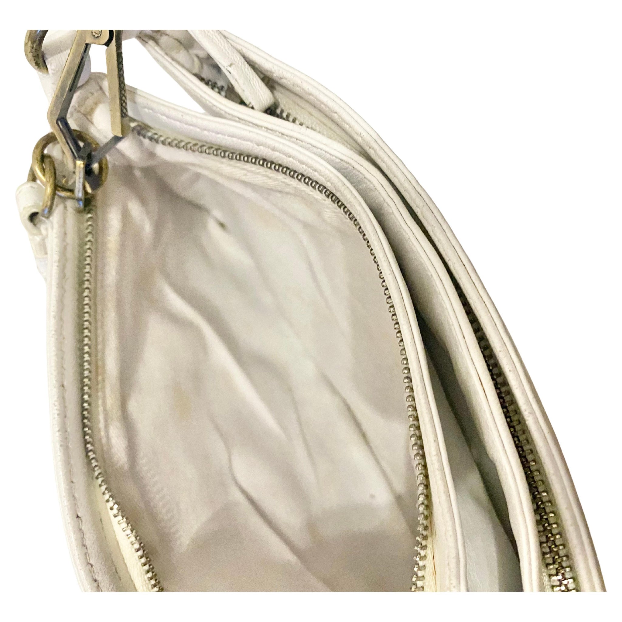 1970s Bottega Veneta Multicolour Intrecciato Shoulder Bag