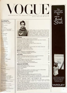Vogue 1967 8月 twiggy ツイッギー　ヴィンテージ雑誌 Twiggy on the cover of Vogue 1967
