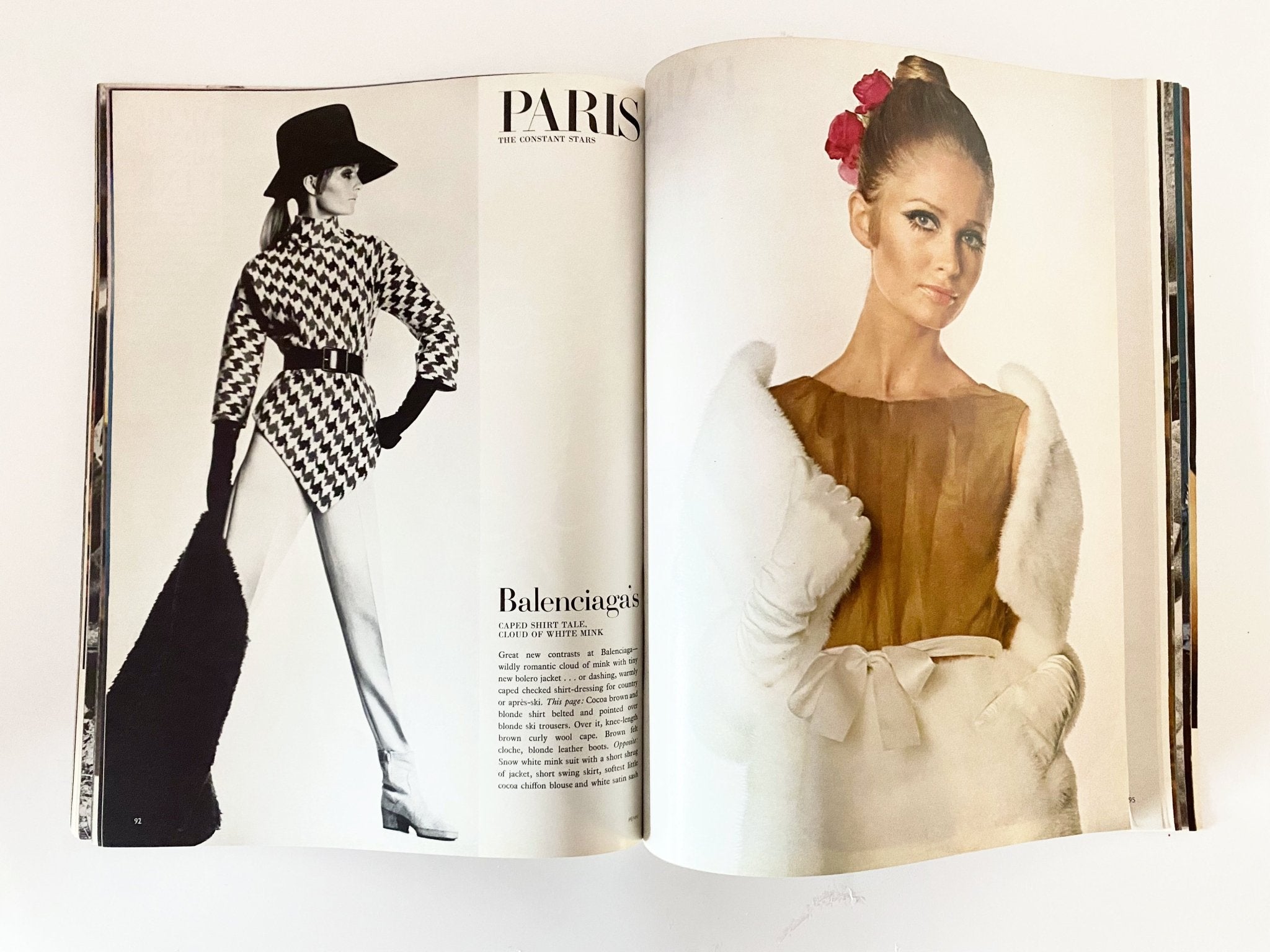 Vogue 1967 8月 twiggy ツイッギー　ヴィンテージ雑誌 1967 Vogue Twiggy Cover Full Magazine style - CHNGR