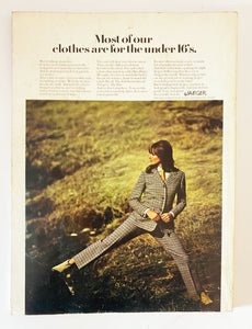 Vogue 1967 10月 twiggy ツイッギー ヴィンテージ雑誌 Twiggy on the cover of Vogue 1967