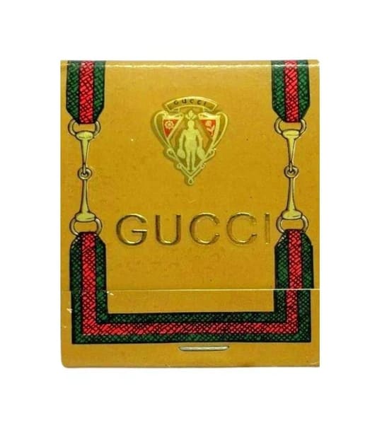 1970s Gucci Book of Matches - STYLE-CHNGR