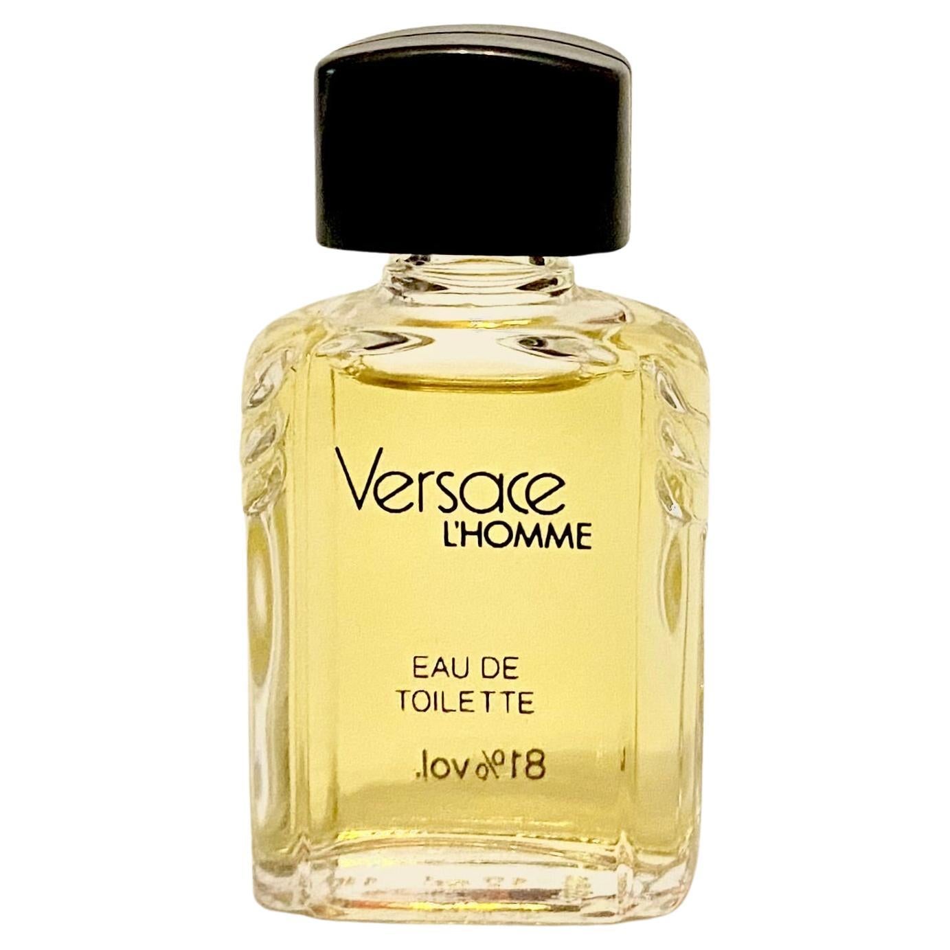 1984 Versace L'Homme Eau De Toilette Miniature Perfume