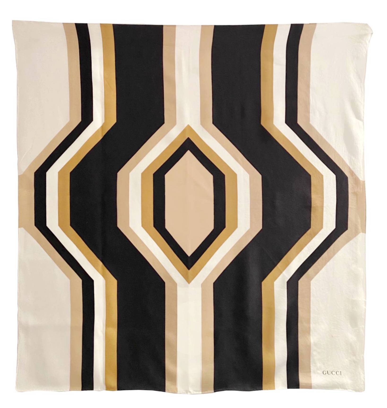 Gucci silk sales square scarf