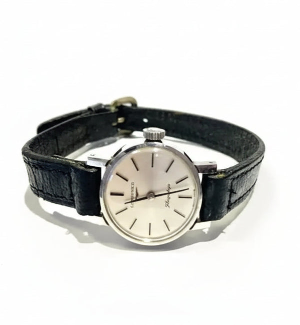 1970s Longines FLAGSHIP MECHANICAL STAINLESS STEEL WRISTWATCH - STYLE-CHNGR