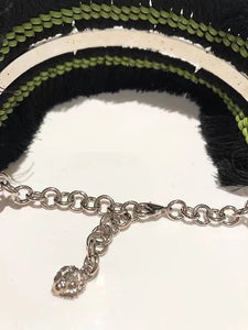1990s VERSACE VERSUS TRIBAL ETHNIC COLLAR Catwalk CHOKER - STYLE-CHNGR