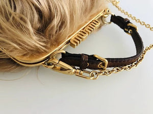 2000s MIU MIU MONGOLIAN GOAT FUR Clutch Shoulder BAG - STYLE-CHNGR