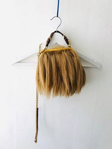 2000s MIU MIU MONGOLIAN GOAT FUR Clutch Shoulder BAG - STYLE-CHNGR
