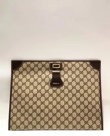 GUCCI PORTFOLIO DOCUMENT HOLDER EXCLUSIVE FOR ROME AIRPORTS - STYLE-CHNGR