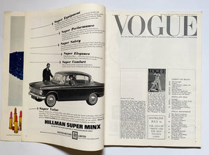 1964 VOGUE Playgirl Fashion Magazine - STYLE-CHNGR