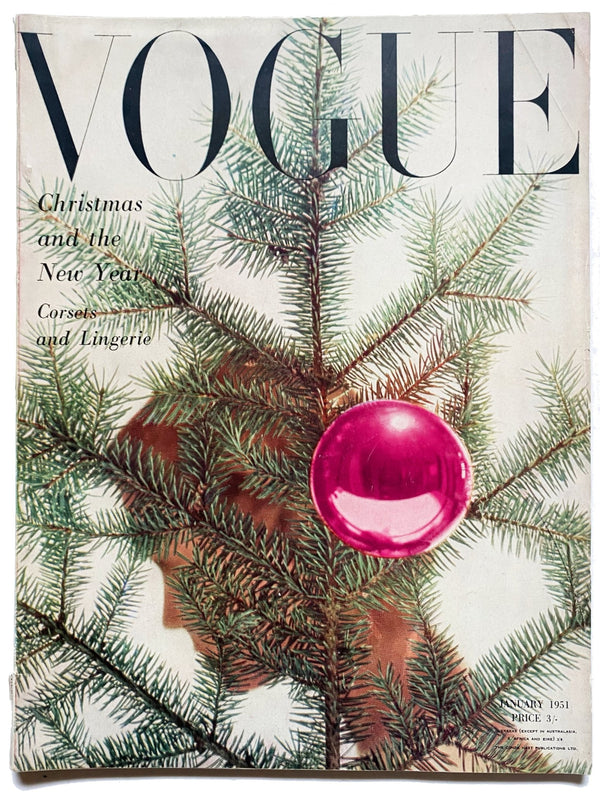 1951 VOGUE Magazine - Christmas and The New Year - STYLE-CHNGR