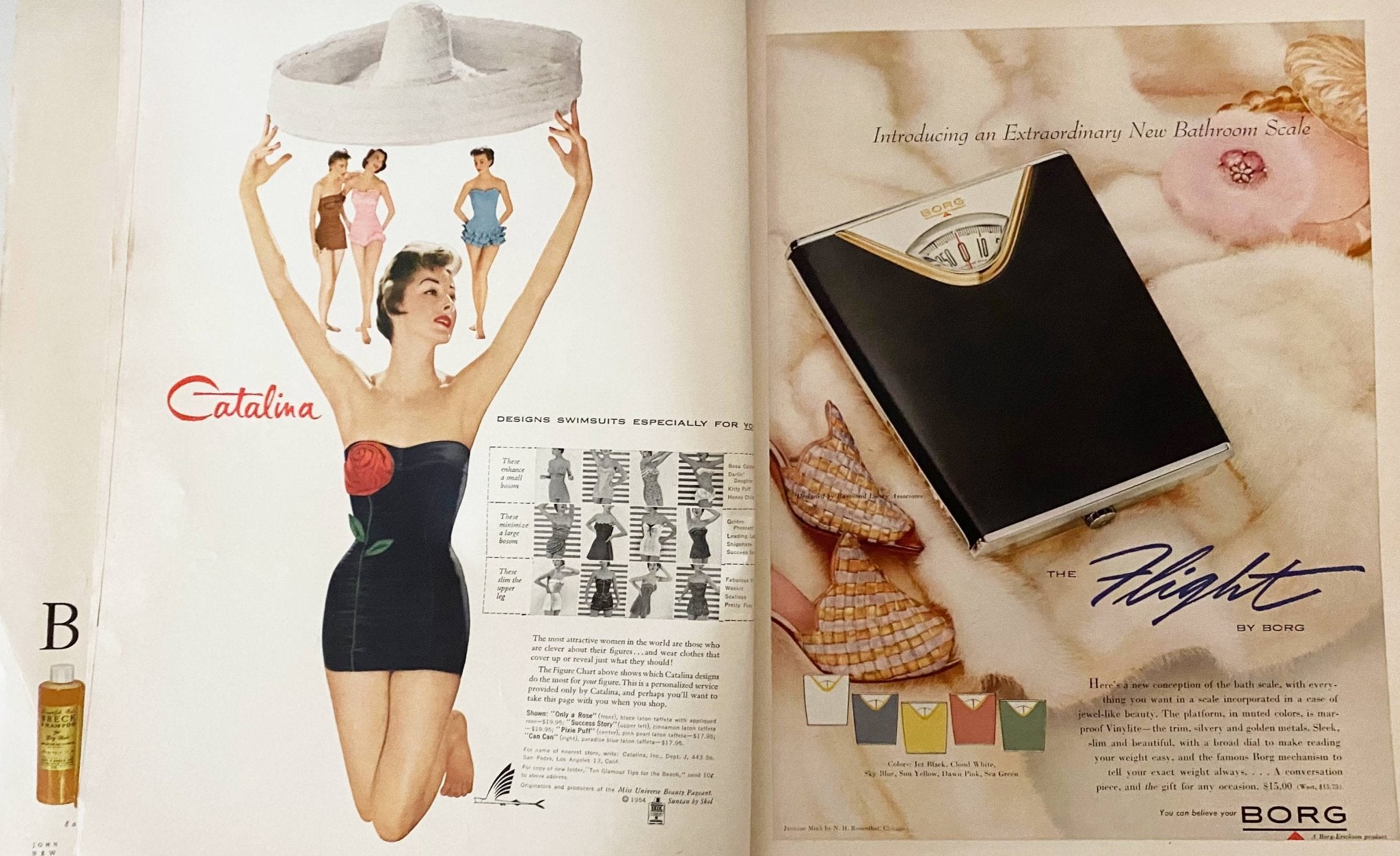 1954 AMERICAN VOGUE MAGAZINE - COVER BY ERWIN BLUMENFELD - STYLE-CHNGR