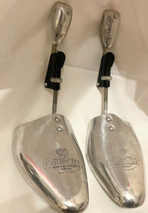 Mid-Century Church's Silver Tone Shoe Tree Steel Stretchers - STYLE-CHNGR