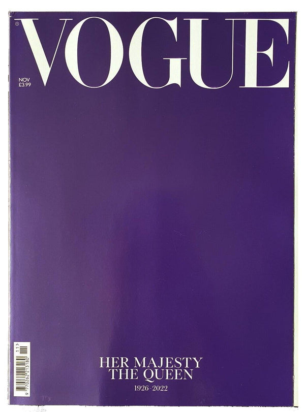 Vogue Magazine - "Her Majesty the Queen 1926-2022" - STYLE-CHNGR