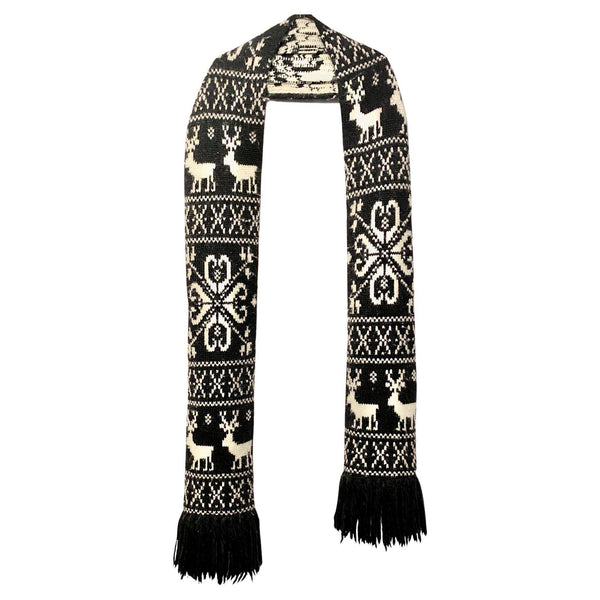 1990s D&G Dolce Gabbana Mountain Wool Maxi Scarf - STYLE-CHNGR