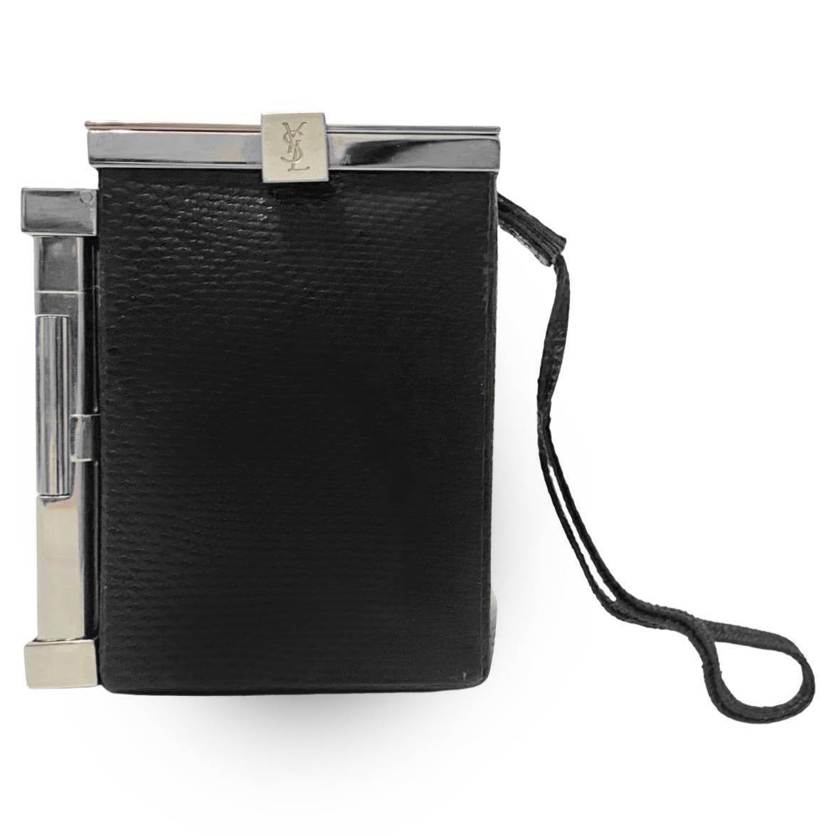 2001 YVES SAINT LAURENT SMOKING BOX Cigarette Clutch WITH LIGHTER